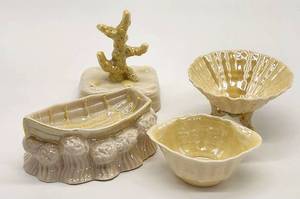 lot 338 image: Eclectic Belleek Collection