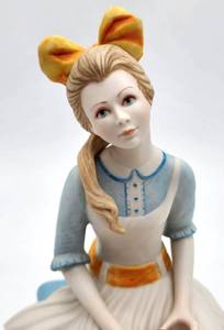lot 339 image: Vintage Cybis Polyanna Bisque Porcelain Figure