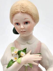 lot 340 image: Storybook Heidi Cybis Bisque Porcelain Figure