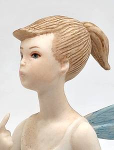 lot 350 image: Flights of Fantasy Collection #034 Cybis Tinkerbell Figure