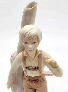 lot 363 image: Vintage Cybis Bisque Porcelain Hansel Storybook Figure