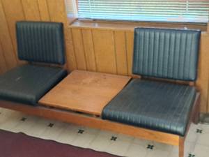 lot 492 image: Waiting Room Bench