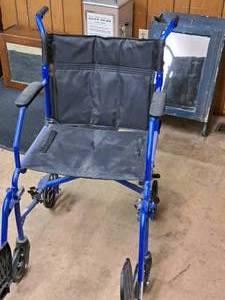 lot 502 image: Medline Excel Freedom 2 Transport Wheelchair
