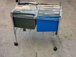 lot 509 image: Rolling File Cabinet