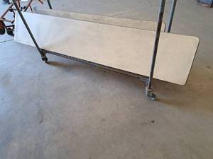 lot 338 image: 8 Folding Table Table Top (no legs)