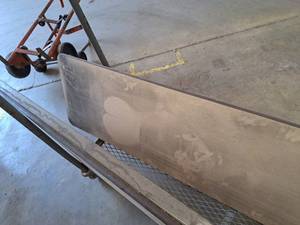 lot 339 image: 6 Folding Table Table Top (no legs)