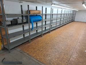 lot 333 image: 12-Section Shelving Unit