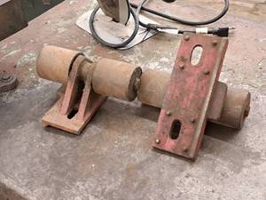 lot 343 image: Lot of (2) White Roller Co Industrial Dolly