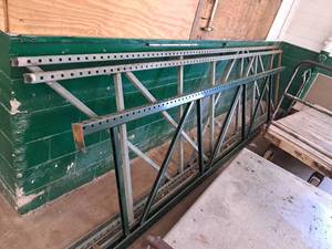 lot 237A image: Lot of (3) 14 Pallet Racking Uprights