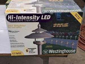lot 397 image: Westinghouse Hi-Intensity LED Landscape Lighting Kit (New)