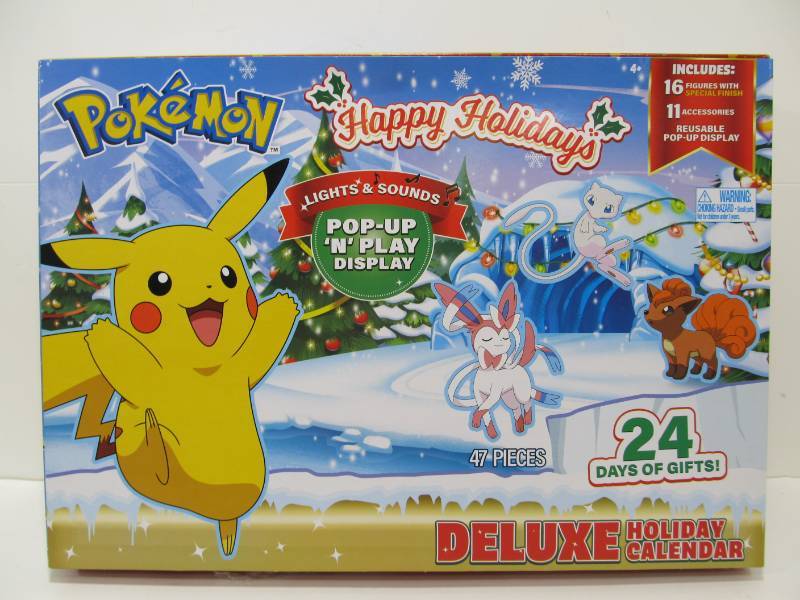 Jazwares Pokemon Holiday Calendar 2023 Battle Figure Multipack | GameStop