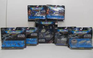 lot 33 image: Great Lot of NOS Never Opened STAR WARS Micro Machine Sets