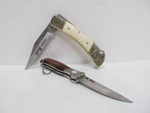lot 76 image: 2 Quality Folding Knives