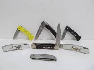 lot 77 image: Lot of 7 Assorted BUCK Knives