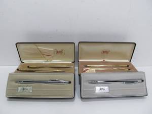 lot 80 image: Nice Group of Unused Vintage CROSS Pens