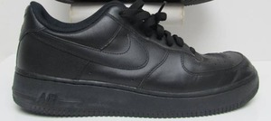 lot 108 image: Nike Air Force 1 Basketball ShoesSneakers BlackBlack- Mens Size 12