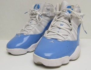 lot 109 image: Air Jordan 6 Rings UNC Basketball ShoesSneakers - Mens Size 13