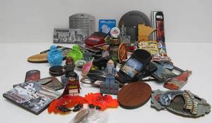 lot 112 image: Large Collection of Assorted Refrigerator Magnets