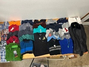 lot 194 image: LARGE Lot of Brand New Clothing Jackets etc #3