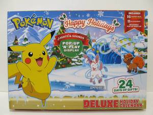 lot 220 image: Pokemon Battle Figure Multipack Deluxe Holiday Calendar 2022
