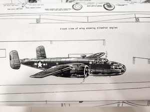 lot 236 image: Complete Unbuilt Vintage RC Model Airplane Kit