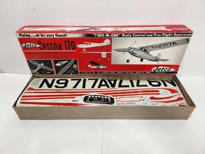lot 241 image: Complete Unbuilt Vintage RC Model Airplane Kit
