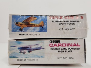lot 243 image: 2 Complete Unbuilt Airplane Model Kits