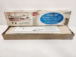 lot 250 image: Complete Unbuilt Balsa Wood Airplane Model Kit