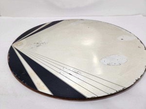 lot 313 image: Vintage 1930s era Art Deco Round Mirror