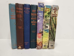 lot 314 image: Lot of Old Vintage 1930s era Hardcover Cowboy Books
