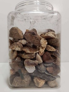 lot 325 image: Large Jar FULL of Agate & Geodes #1