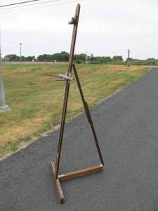lot 352 image: Neat Old Vintage ANCO BILT Adjustable Artist Easel 