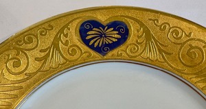 lot 61 image: Vintage Union T Czech Gilt China Grouping