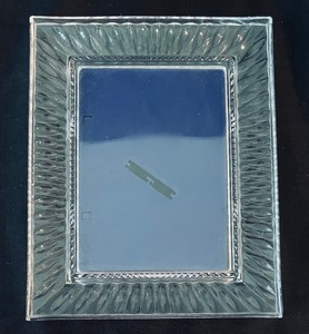 lot 63 image: Five Crystal and Glass Frames including Two by Waterford