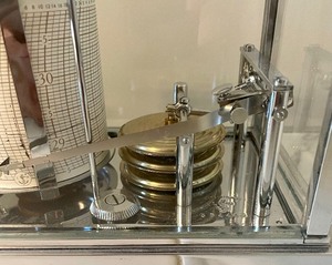 lot 131 image: Chrome Barograph