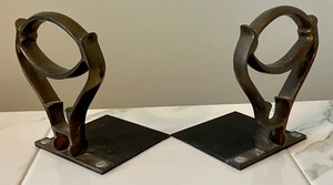 lot 133 image: Abstract Bookends from Jerusalem