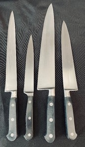 lot 217 image: 12 Knives by Wusthof, Misen, Cuisinart, Williams Sonoma and More