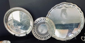 lot 242 image: Variety of Silver Plated Items