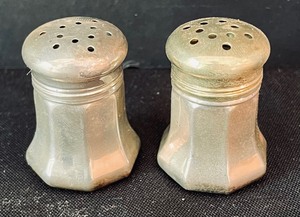 lot 263 image: Vintage Cartier Sterling Silver Salt and Pepper Shakers