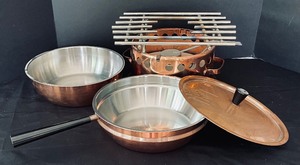 lot 34 image: Vintage Swiss Spring Firestar Base with Pans