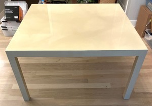lot 283 image: Contemporary Style Square Dining Table