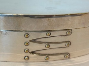 lot 54 image: Silver Plate Trinket Box