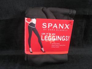 lot 66 image: (EC1) Spanx Womens Leggings in Bla...