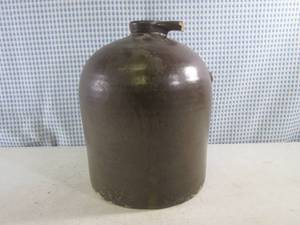 lot 234 image: (EC1) Vintage Brown Stoneware Jug w...