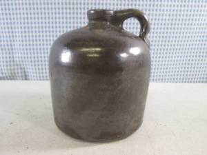lot 235 image: (CS) Vintage Small Brown Stoneware ...