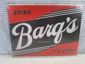 lot 249 image: (EC1) Drink Barqs Its Good Tin Si...
