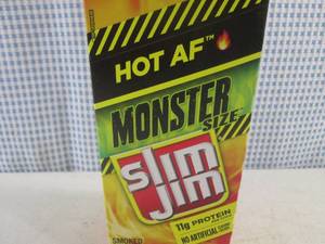 lot 284 image: (B-3) Box 18 Monster Size Slim Jim ...