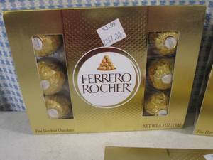 lot 290 image: (B-1) 3 Boxes Ferrero Rocher Fine H...