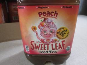 lot 293 image: (B-1) Case 8 Bottles Peach Sweet Le...