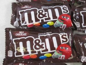 lot 339 image: (B-3) 12 Bags Milk Chocolate M&Ms ...